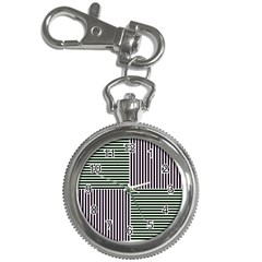 Mccollough Test Image Colour Effec Line Key Chain Watches by Mariart