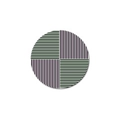 Mccollough Test Image Colour Effec Line Golf Ball Marker by Mariart