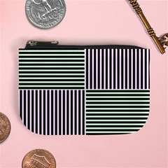 Mccollough Test Image Colour Effec Line Mini Coin Purses