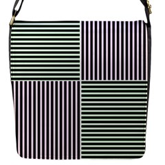 Mccollough Test Image Colour Effec Line Flap Messenger Bag (s) by Mariart