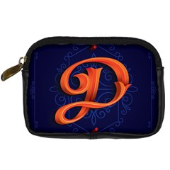 Marquis Love Dope Lettering Blue Red Orange Alphabet P Digital Camera Cases by Mariart