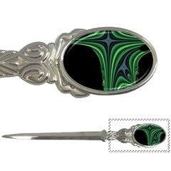 Line Light Star Green Black Space Letter Openers by Mariart