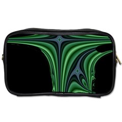 Line Light Star Green Black Space Toiletries Bags by Mariart