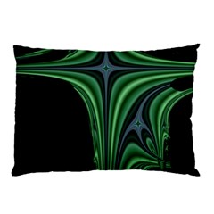 Line Light Star Green Black Space Pillow Case (two Sides) by Mariart