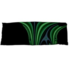 Line Light Star Green Black Space Body Pillow Case (dakimakura) by Mariart