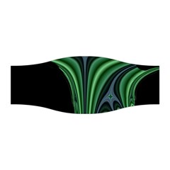 Line Light Star Green Black Space Stretchable Headband by Mariart