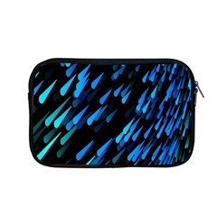 Meteor Rain Water Blue Sky Black Green Apple Macbook Pro 13  Zipper Case by Mariart