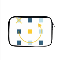 Plaid Arrow Yellow Blue Key Apple Macbook Pro 15  Zipper Case by Mariart