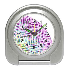 Japanese Name Circle Purple Yellow Green Red Blue Color Rainbow Travel Alarm Clocks