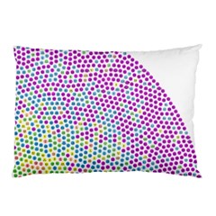 Japanese Name Circle Purple Yellow Green Red Blue Color Rainbow Pillow Case by Mariart