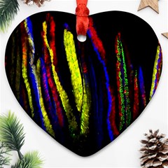 Multicolor Lineage Tracing Confetti Elegantly Illustrates Strength Combining Molecular Genetics Micr Heart Ornament (two Sides) by Mariart