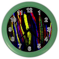 Multicolor Lineage Tracing Confetti Elegantly Illustrates Strength Combining Molecular Genetics Micr Color Wall Clocks by Mariart