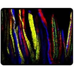 Multicolor Lineage Tracing Confetti Elegantly Illustrates Strength Combining Molecular Genetics Micr Fleece Blanket (medium)  by Mariart