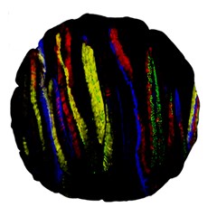 Multicolor Lineage Tracing Confetti Elegantly Illustrates Strength Combining Molecular Genetics Micr Large 18  Premium Round Cushions by Mariart