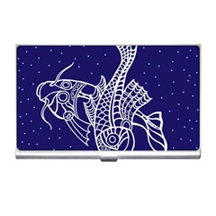 Pisces Zodiac Star Business Card Holders by Mariart