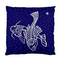 Pisces Zodiac Star Standard Cushion Case (one Side) by Mariart