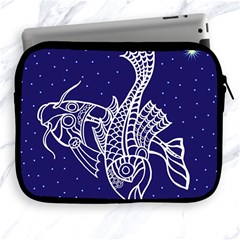 Pisces Zodiac Star Apple Ipad 2/3/4 Zipper Cases by Mariart