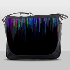 Rain Color Paint Rainbow Messenger Bags by Mariart