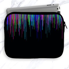 Rain Color Paint Rainbow Apple Ipad 2/3/4 Zipper Cases by Mariart