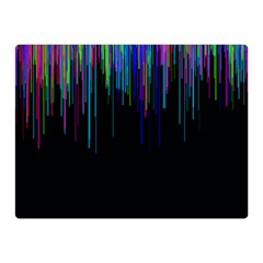 Rain Color Paint Rainbow Double Sided Flano Blanket (mini)  by Mariart