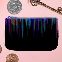 Rain Color Paint Rainbow Large Coin Purse by Mariart