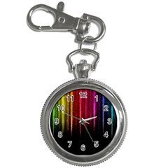 Rain Color Rainbow Line Light Green Red Blue Gold Key Chain Watches by Mariart