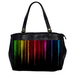 Rain Color Rainbow Line Light Green Red Blue Gold Office Handbags by Mariart