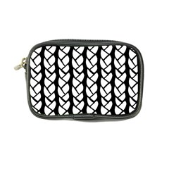 Ropes White Black Line Coin Purse by Mariart