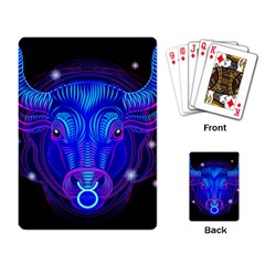 Sign Taurus Zodiac Playing Card by Mariart