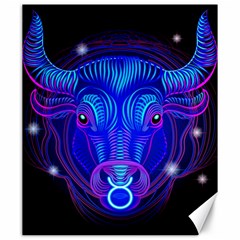 Sign Taurus Zodiac Canvas 20  X 24   by Mariart