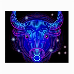 Sign Taurus Zodiac Small Glasses Cloth (2-side) by Mariart