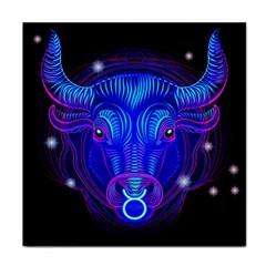 Sign Taurus Zodiac Face Towel by Mariart