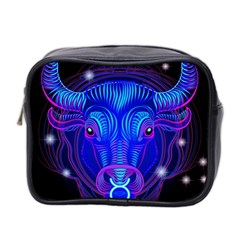 Sign Taurus Zodiac Mini Toiletries Bag 2-side by Mariart