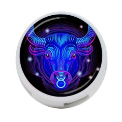 Sign Taurus Zodiac 4-port Usb Hub (one Side) by Mariart