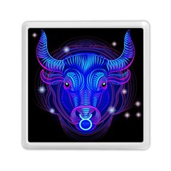 Sign Taurus Zodiac Memory Card Reader (square)  by Mariart