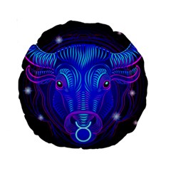 Sign Taurus Zodiac Standard 15  Premium Round Cushions by Mariart