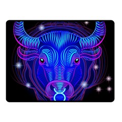 Sign Taurus Zodiac Double Sided Fleece Blanket (small)  by Mariart