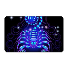 Sign Scorpio Zodiac Magnet (rectangular) by Mariart