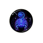 Sign Scorpio Zodiac Hat Clip Ball Marker (4 pack) Front