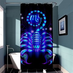 Sign Scorpio Zodiac Shower Curtain 36  X 72  (stall)  by Mariart