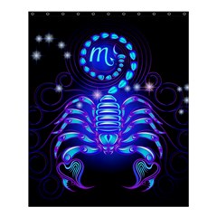 Sign Scorpio Zodiac Shower Curtain 60  X 72  (medium)  by Mariart