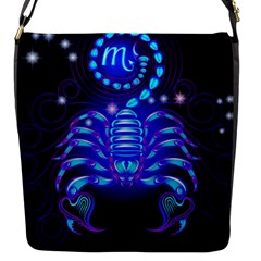 Sign Scorpio Zodiac Flap Messenger Bag (s) by Mariart