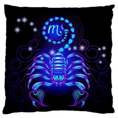 Sign Scorpio Zodiac Standard Flano Cushion Case (two Sides) by Mariart