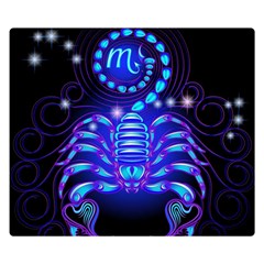 Sign Scorpio Zodiac Double Sided Flano Blanket (small)  by Mariart