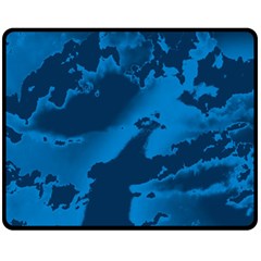 Sky Fleece Blanket (medium)  by ValentinaDesign