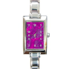 Sky Rectangle Italian Charm Watch by ValentinaDesign