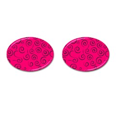 Pattern Cufflinks (oval) by ValentinaDesign