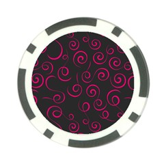 Pattern Poker Chip Card Guard (10 Pack) by ValentinaDesign