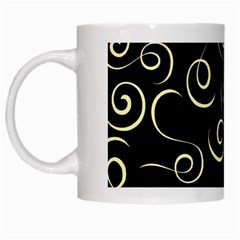 Pattern White Mugs