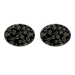 Pattern Cufflinks (Oval)